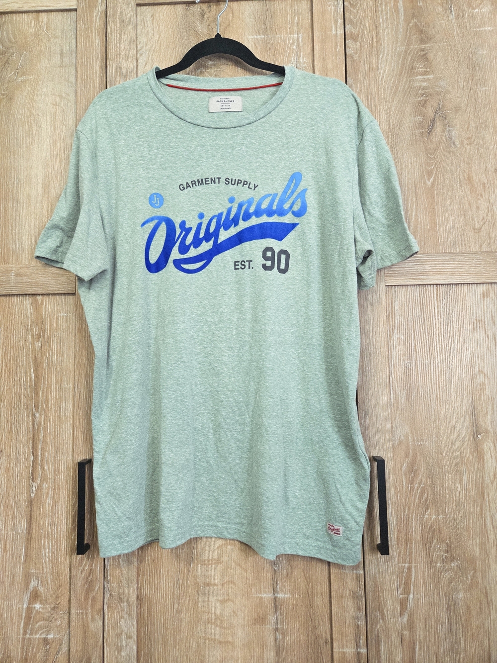 Jack & Jones Originals Men's Crewneck T-Shirt in Mint Green